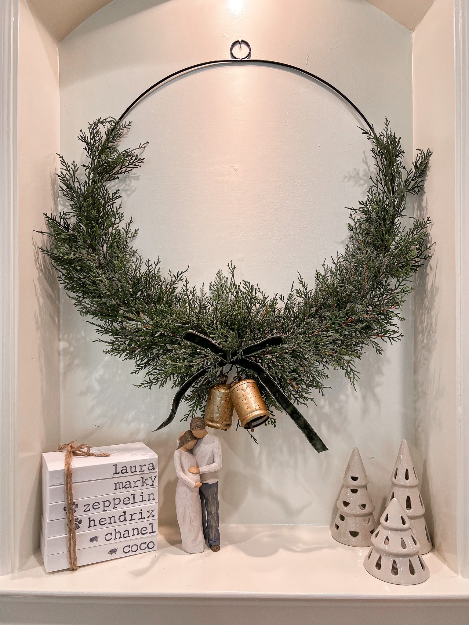 Cedar Christmas Wreath - Threshold™ curated on LTK