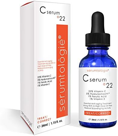 Vitamin C serum 22 by serumtologie Anti Aging - 1.15 oz | Amazon (US)
