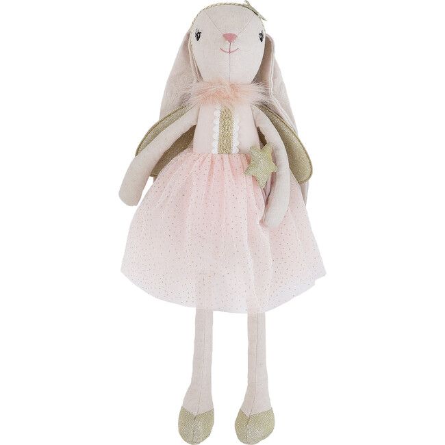 Flossy Bunny Fairy Doll, Pink | Maisonette