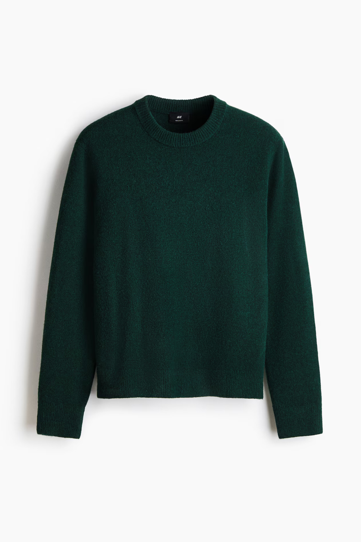Feinstrickpullover aus Wolle in Regular Fit | H&M (DE, AT, CH, NL, FI)