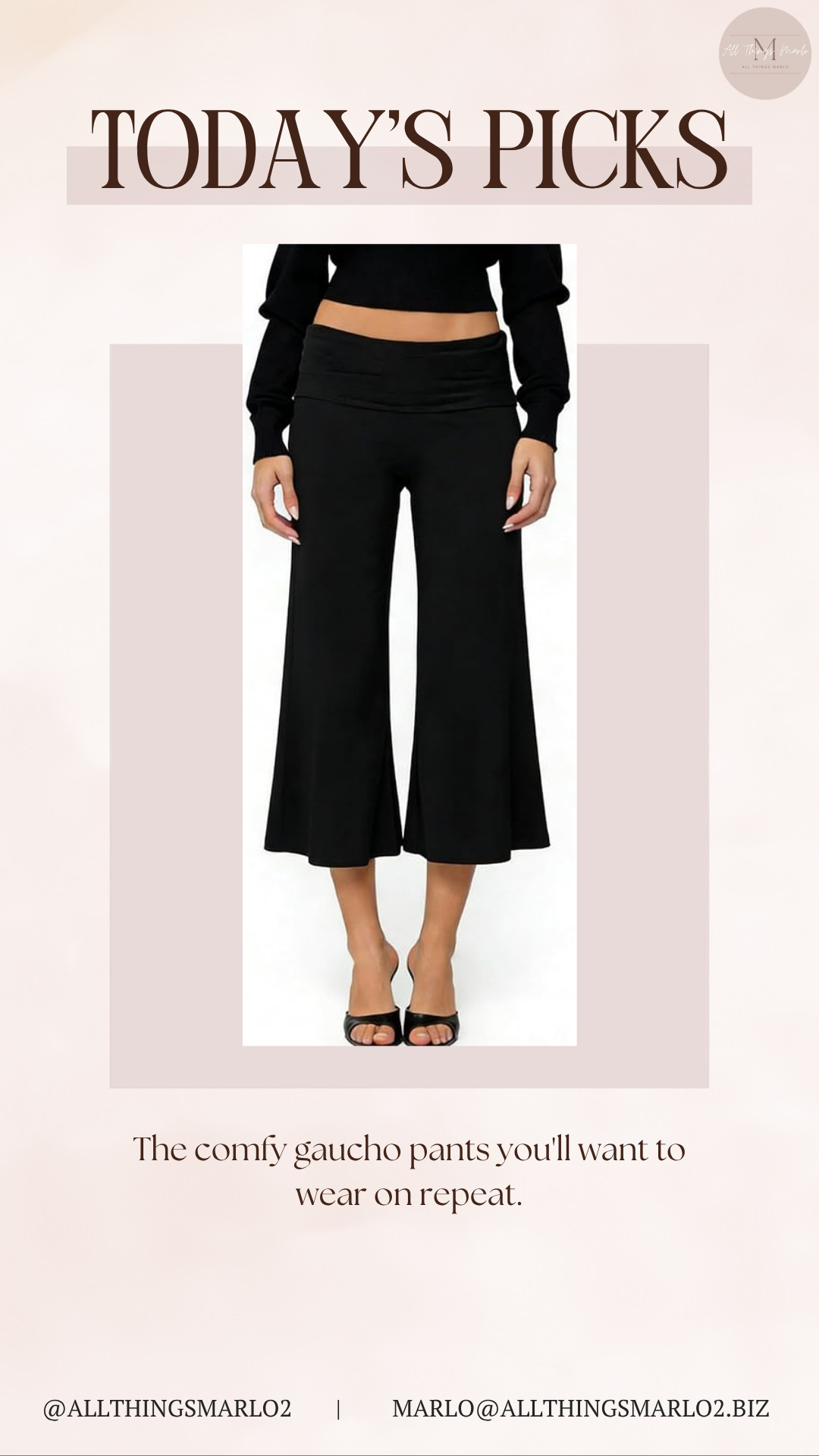 The comfy gaucho pants you'll want to wear on repeat. 

 #LTKSeasonal #LTKWorkwear #LTKTravel