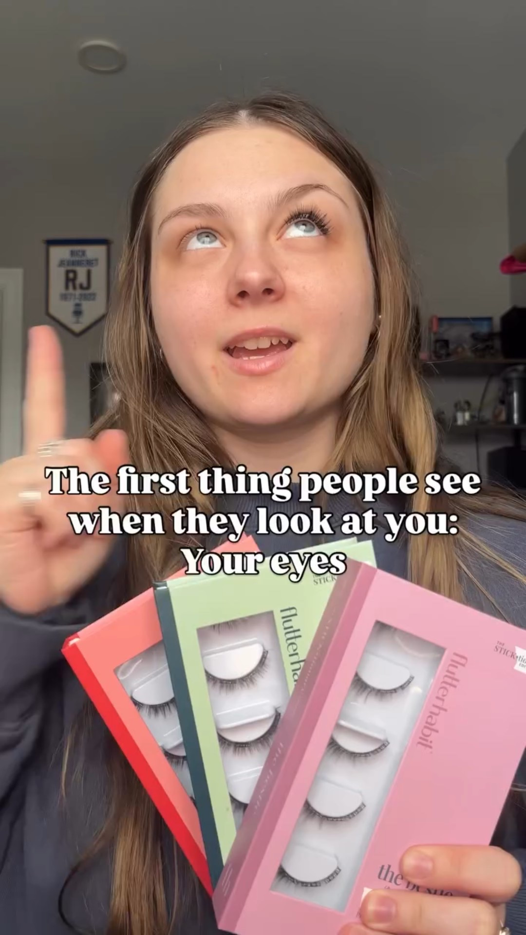 The first thing people notice when they look at you is your eyes… So let’s smile with our eyes thanks to this #gift from @flutterhabit !🥹💜

If you’re looking for more reviews and tips/tricks on easy at-home beauty finds, make sure you’re following me! 👀

Honest review: I typically wear their clusters that you leave on for 7-10 days or strip lashes…. These are the Sticktionary line with Protecht Tech lashes - and it will 100% level UP any look in seconds! They don’t last more than a day or two for me, but if you’re uncomfortable with strip lashes or going for a more “natural” look for an event, I’d grab these! 👏🏻

Highlights:
✨ Pre-glued = no extra glue, no mess, no stress
✨ Under-lash design for that seamless, natural finish
✨ The perfect balance of lift, length + soft volume
✨ Everyday cute but still date-night ready

📲 If you want to save $10 on your first order, comment “PREGLUED” and I’ll send my discount link to your DMs! 

Beginner-friendly. Busy-woman approved. Main character eyes without the appointment. It’s giving salon-worthy lash extensions in less time than texting “be there in 5.” 😉

#FlutterHabit #lashtipsandtricks #AtHomeBeauty