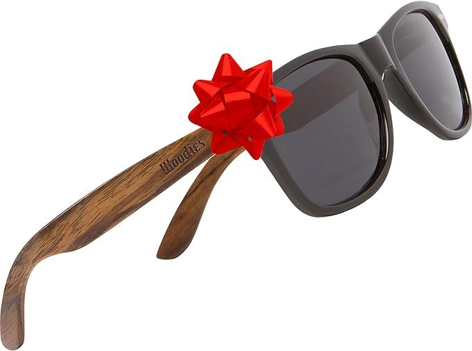 Woodies Walnut Wood Sunglasses with Dark Polarized Lenses for Men and Women | 100% UVA/UVB Ray Pr... | Amazon (US)