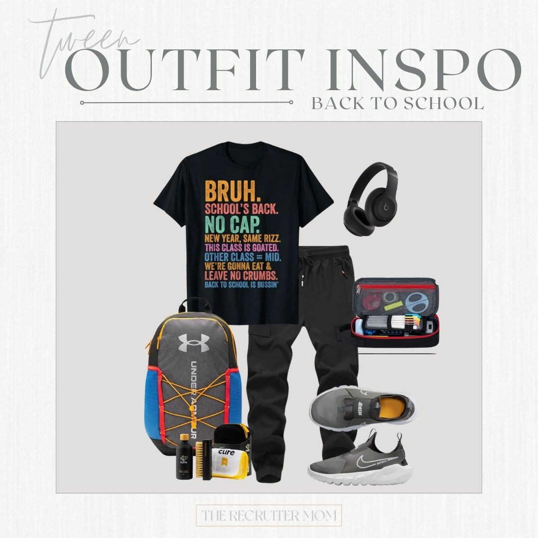 Gen Z Slang Back to School Shirt and Jogger from Amazon #tweenboyfashion #backtoschoolstyle #teenboy #schoolshirt 

 #LTKFindsUnder50 #LTKStyleTip #LTKKids