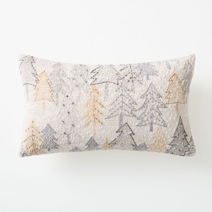 Winter Forest Pillow Cover | West Elm (US)