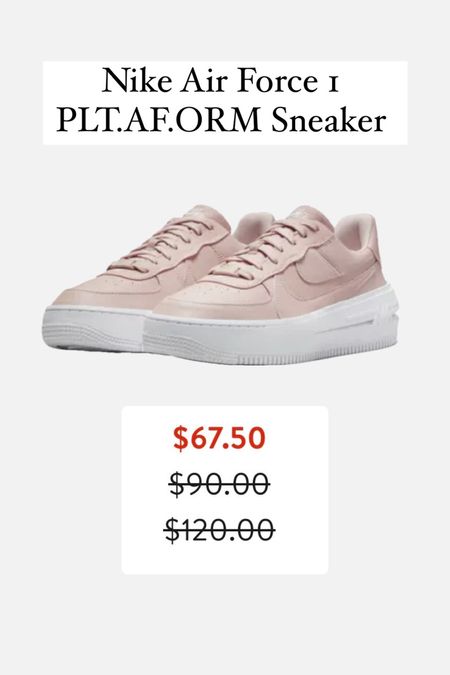 Nike Air Force 1 Sneakers on sale!!

#LTKsalealert #LTKshoecrush #LTKtravel
