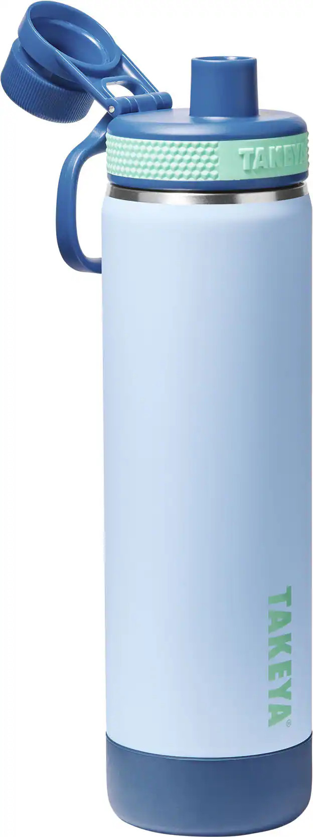 Takeya - Sport 22-oz. Soft-Touch Leakproof Water Bottle with Spout Lid - Calm Era | Best Buy U.S.