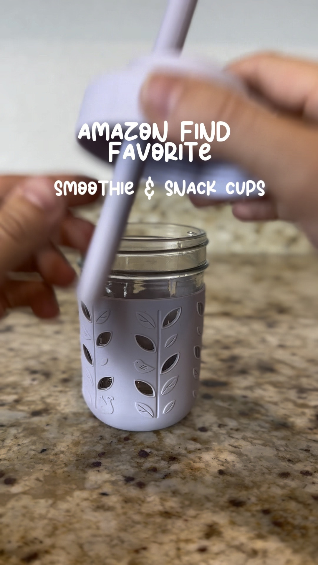 The best multifunctional cups I’ve come across! How cute are these mason jars! I love that I can use them for smoothies AND snacks! Not to mention they have a silicone sleeve to make them a little more stronger against bumps! You can also get some stainless steel ones to match! 

#LTKbaby #LTKfamily #LTKkids