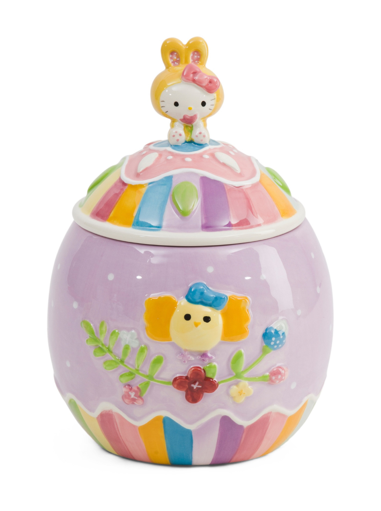 Hello Kitty Easter Egg Cookie Jar