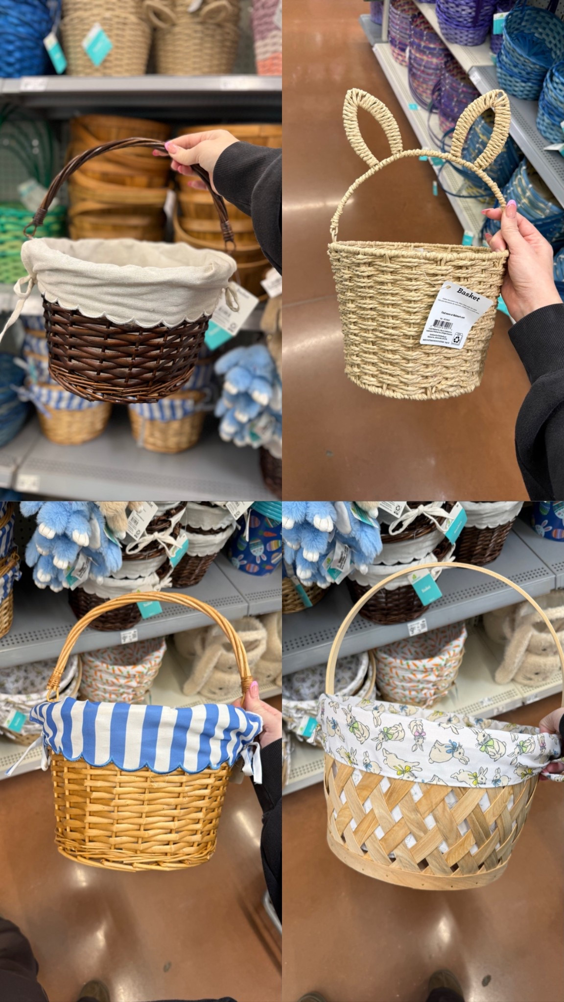 Cute Easter baskets! 

#LTKmomlife #LTKSpringSale #LTKSaleAlert