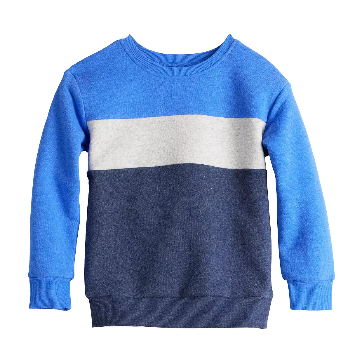 Boys 4-12 Jumping Beans® Colorblock Fleece Sweatshirt | Kohl's