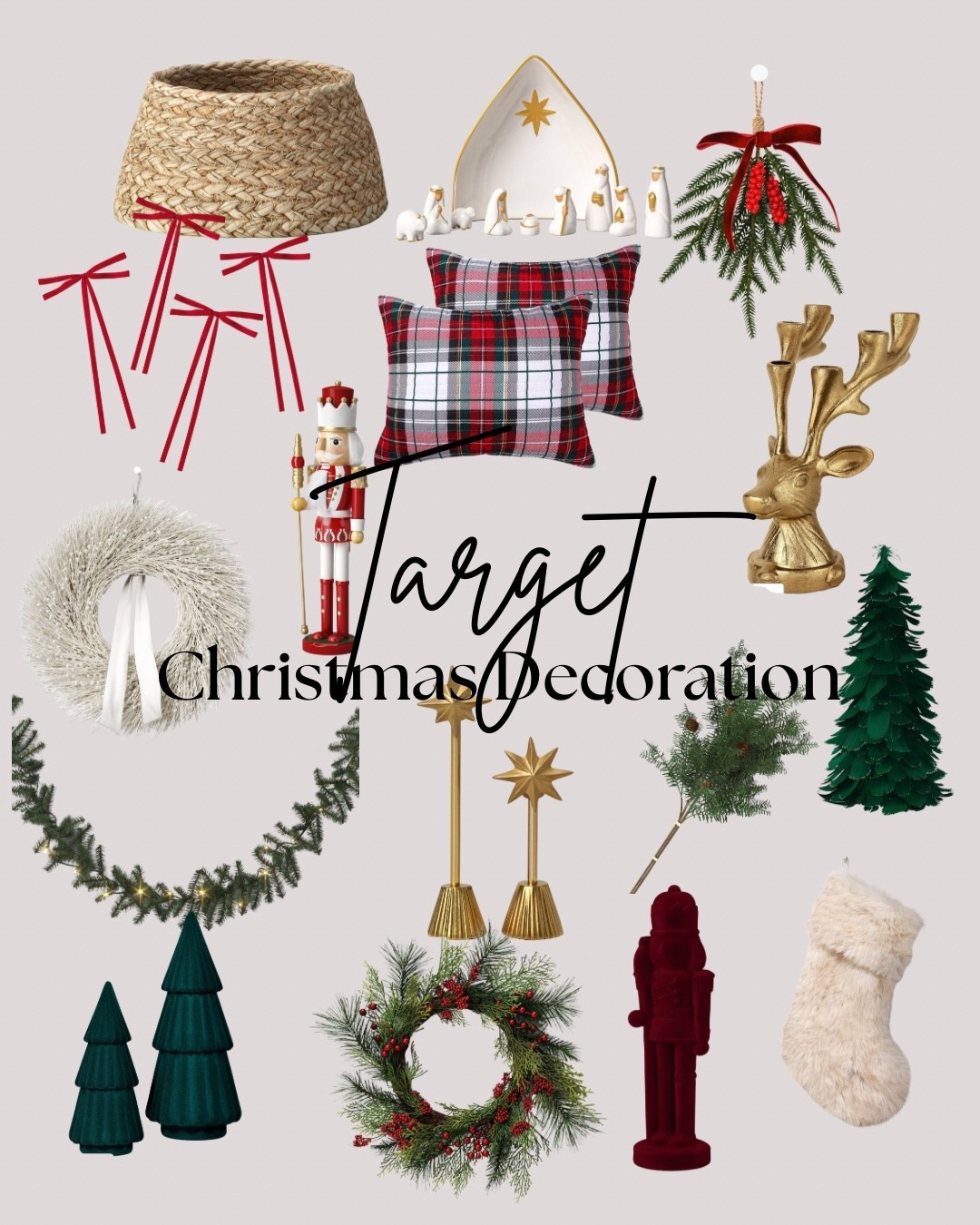 Target Christmas decor 

#LTKSeasonal #LTKHome #LTKHoliday