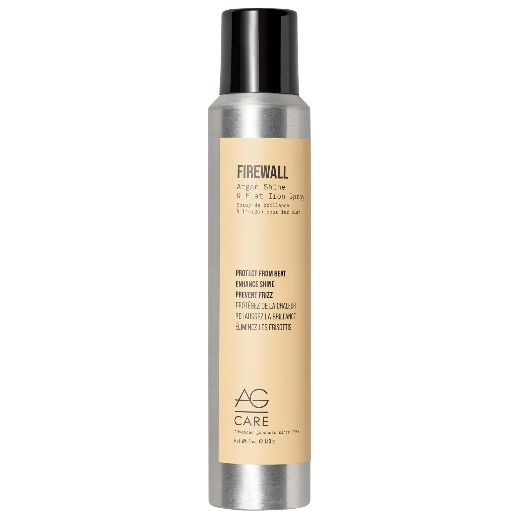 AG Care Firewall Argan Shine & Flat Iron Spray Heat Protection for Smooth Hair 5 fl oz/143 g | Sephora (CA)