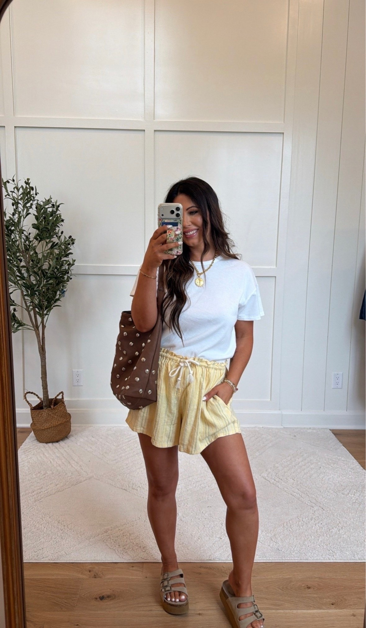 The easiest summer uniform ☀️ comfy shorts, a classic white tee, and cute sandals = done. Everything is from Target and I linked the outfit + more favorites!

For reference I’m 5’4” 141lbs and in a small in the shirt and an XS in the shorts! Definitely size down with these💛

#TargetStyle #SummerOutfit #CasualStyle #EverydayFashion #ComfyStyle #TargetFashion #OOTD #TargetFinds

#LTKmomlife #LTKgrwm #LTKootd #LTKdayinmylife #LTKmorningroutine #LTKSeasonal