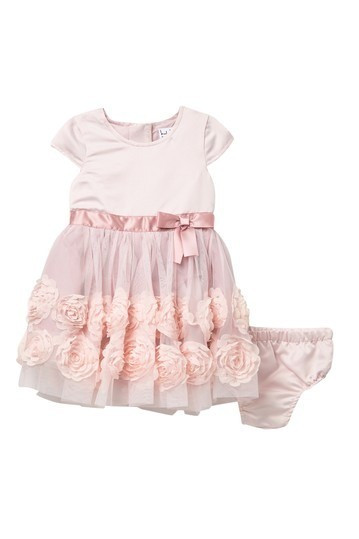 Nicole Miller | Satin & Tulle Soutache Dress (Toddler Girls) | Nordstrom Rack | Nordstrom Rack
