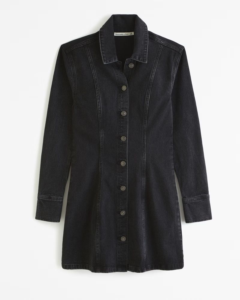 Denim Shirt Dress | Abercrombie & Fitch (US)