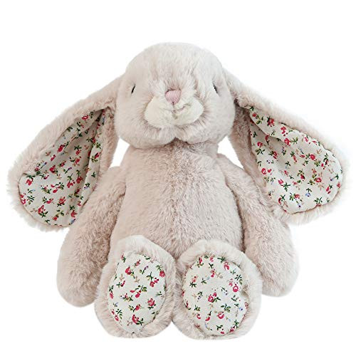 Dilly dudu Blossom Bunny Rabbit Stuffed Animal Plush Toy Best Gifts 10-Inch（Beige） | Amazon (US)