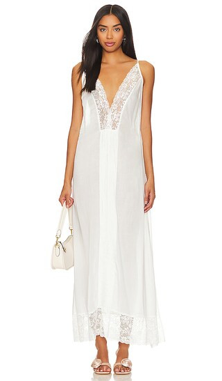 Penny Maxi Dress in Ivory | Revolve Clothing (Global)