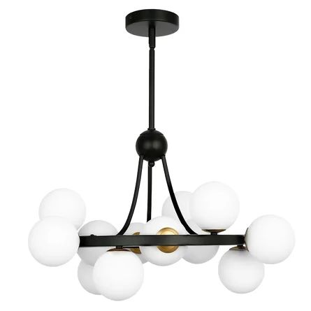 Everly Quinn Mousseau 12 - Light Unique Globe Chandelier | Wayfair | Wayfair North America