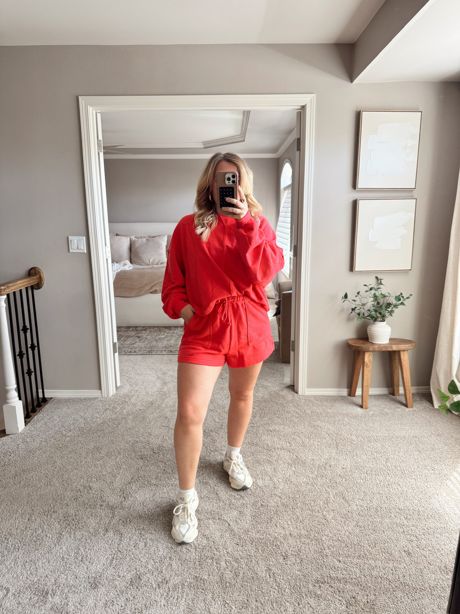 Cute and Comfy Matching Set! And under $50!! 🤩 It's so cute for running errands or school drop off but comfy enough for lounging at home! I'm wearing a size XL in both the top and bottoms

Size 12 | Large | 5'4"

Midsize Summer Outfits 

 #LTKSummerEdit #LTKMidsize #LTKFindsUnder50