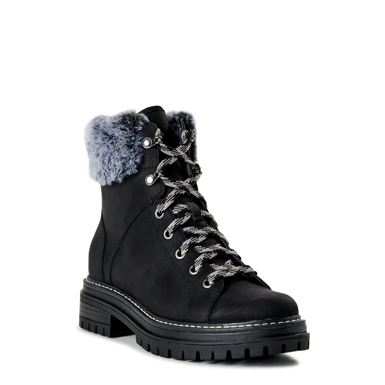 Time and Tru Women's Hiker Boots - Walmart.com | Walmart (US)
