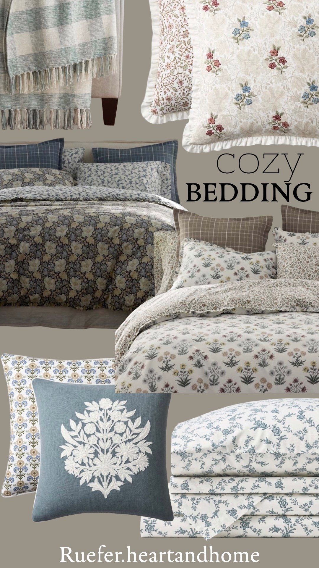 Beautiful, cozy, and layered bedding from The Company Store. Quilt, sheet set, pillows, shams, throw blanket, duvet cover, comforter 

#LTKSeasonal #LTKHome #LTKSaleAlert