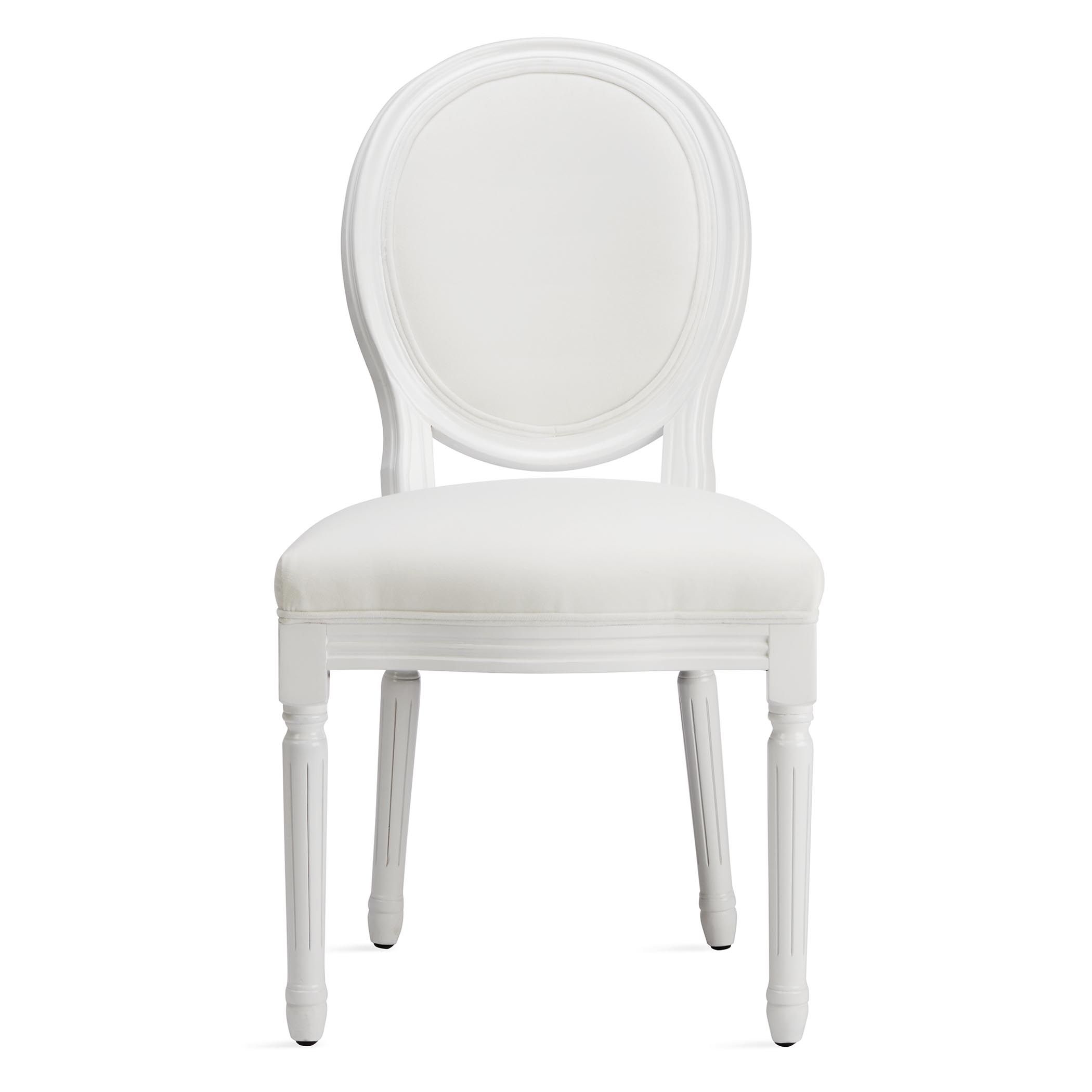 Camille Dining Chair - High Gloss White | Zgallerie | Z Gallerie