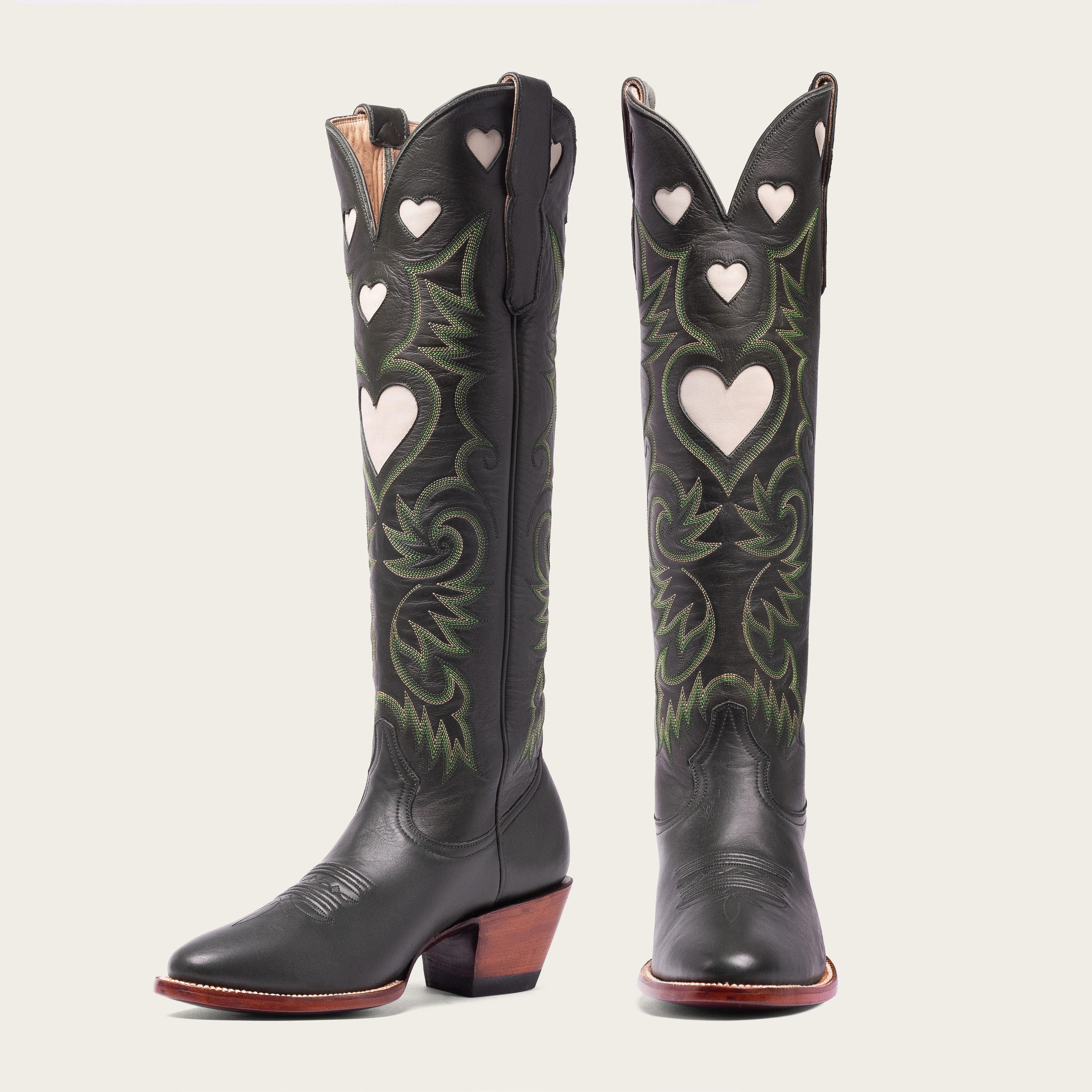 Green & Bone Heart Boot Limited Edition | CITY Boots