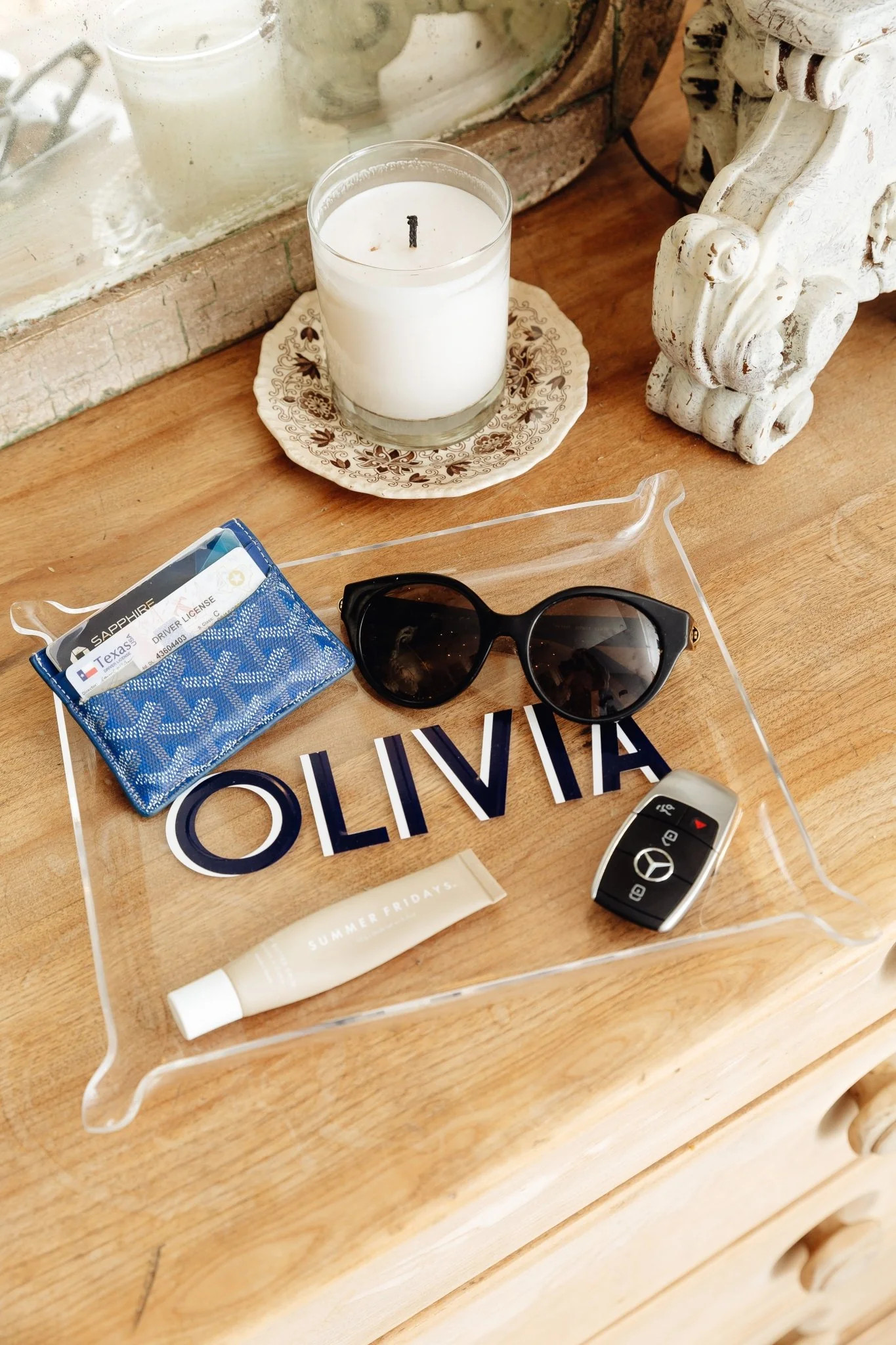 Acrylic Tray | Sprinkled With Pink