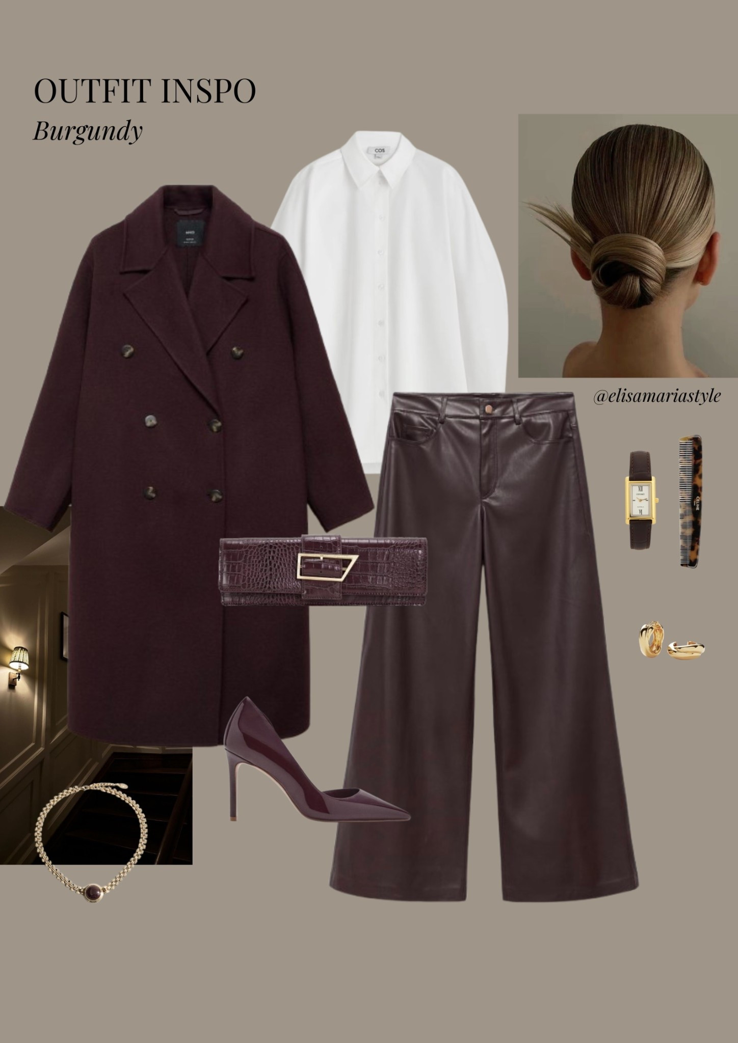 Burgundy inspired fall outfit idea 🍒

#LTKstyletip #LTKshoes #LTKautumn