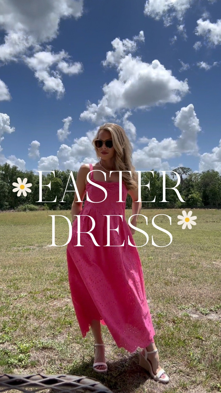 POV: Easter Sunday looks like Jesus, sunshine, and family gathered in the pasture 💗✝️🌸🐰🐣🐎🐴 #eastersunday #easteroutfit #easterdress #churchsunday #sundaychurch @amazonfashion