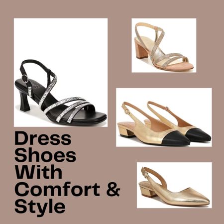 Dressy evenings are fun, but our feet can pay the toll and make a fun night painful.
These shoes are dressy but keep comfort in mind with dressy and formal evenings. 


#LTKover40 #LTKshoecrush #LTKparties