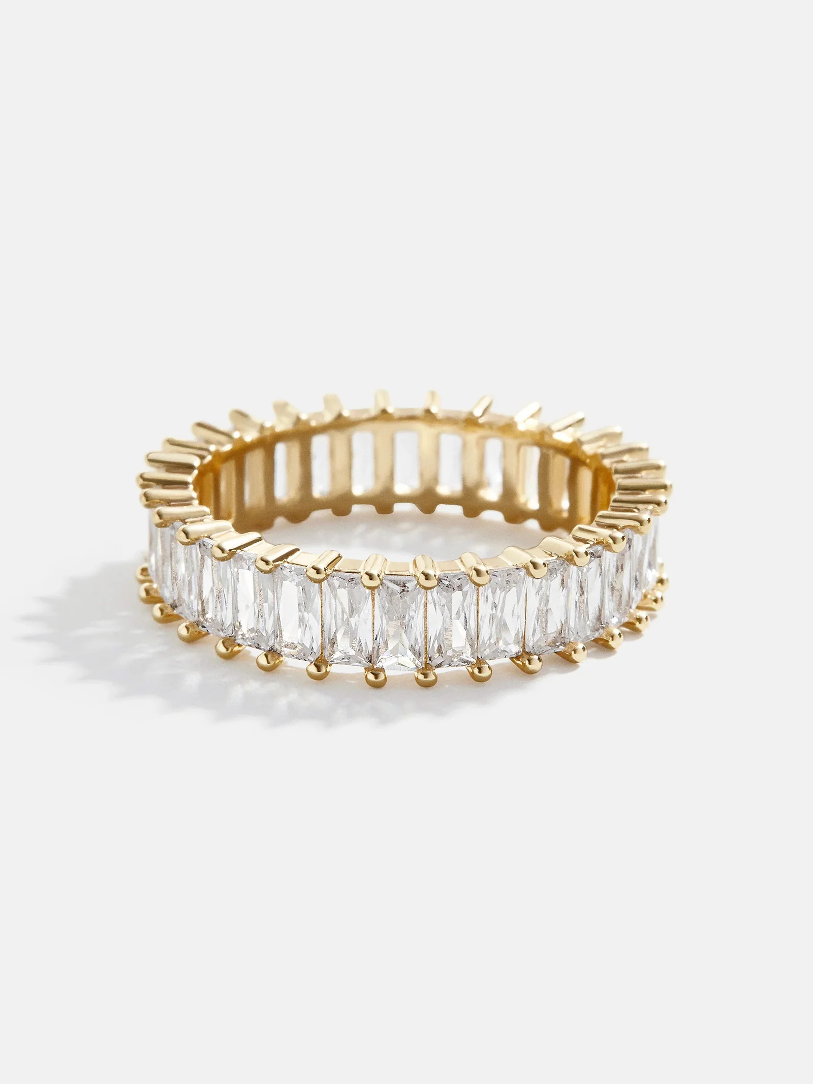 Mini Alidia Cubic Zirconia Ring - Alidia Baguette | BaubleBar