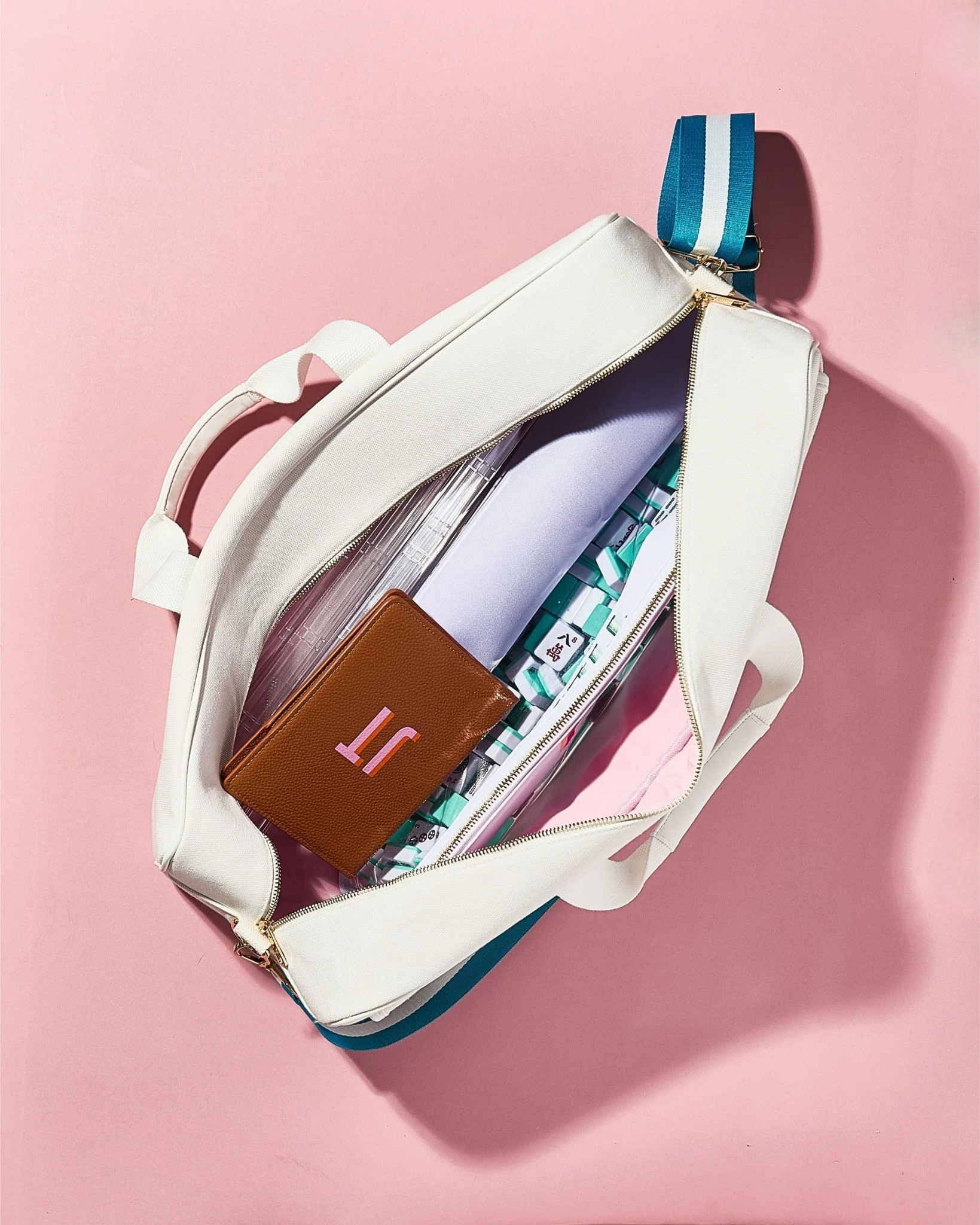 Mahjong Carryall | Sprinkled With Pink