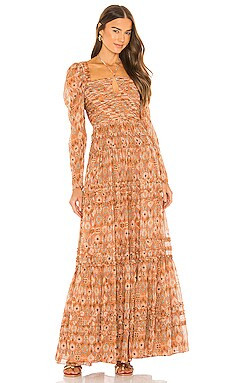 Ulla Johnson Rabia Gown in Horizon from Revolve.com | Revolve Clothing (Global)