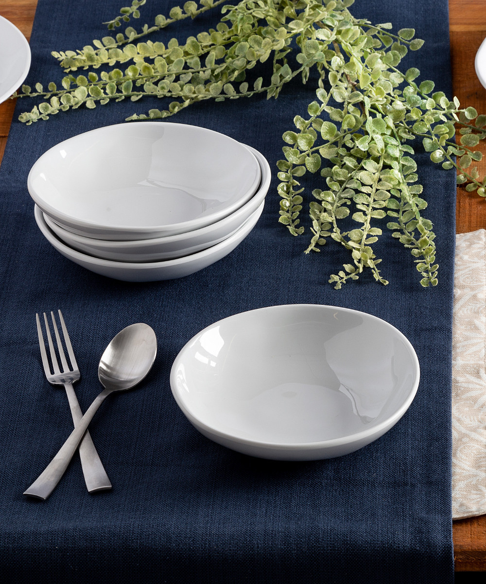 Honey-Can-Do Bowls Off - Off-White Bowl - Set of Four | Zulily