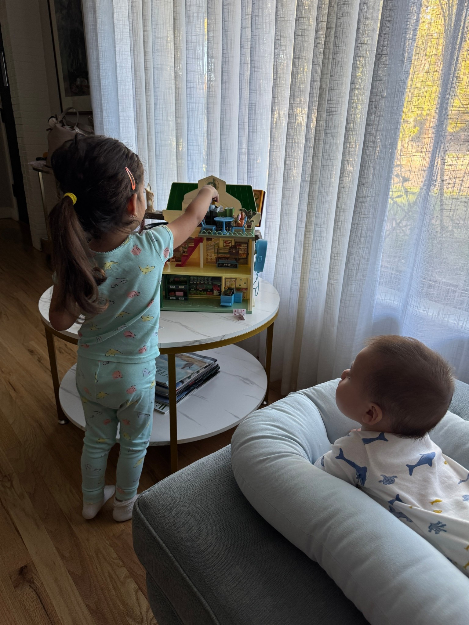 morning entertainment for both toddler and infant 👶🏻 👧🏻 

#LTKFindsUnder50 #LTKKids #LTKFamily