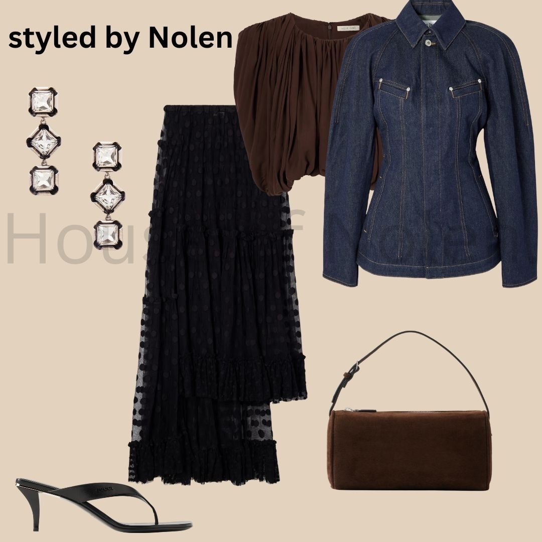 Spring 2026 Look 4. 

Soft movement, strong lines.

Sheer layers, structured denim, and deep tones that hold their own—nothing excessive, everything considered.

This is how contrast creates presence.

#editorialstyle #modernwardrobe #quietluxury #stylingdetails #fashionlayers #elevatedstyle #wardrobestylist #modernclassic #effortlessstyle #stylecomposition #fashioneditorial #intentionalstyle

#LTKselfcare #LTKOver40 #LTKgrwm