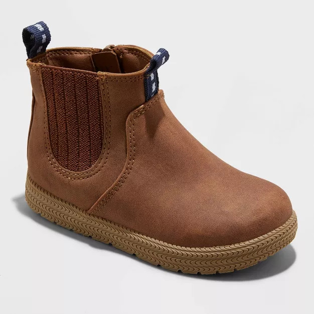 Toddler Pull-On Esteban Chukka Boots - Cat & Jack™ Brown | Target