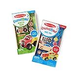 Amazon.com: Melissa & Doug Decorate-Your-Own Wooden Craft Kits Set - Race Car and Monster Truck :... | Amazon (US)