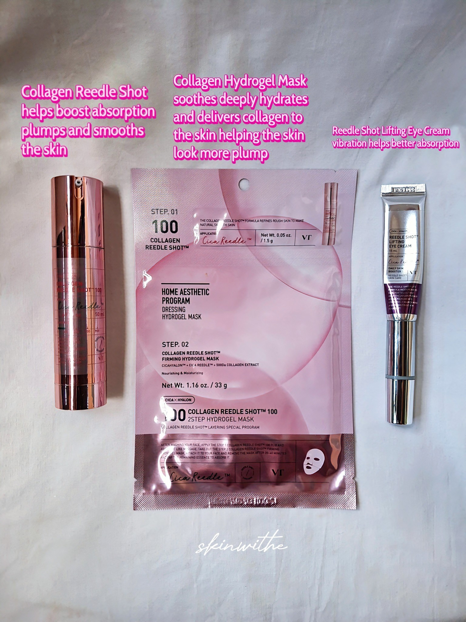 Collagen VT Cosmetics Trio 💗Korean skincare kbeauty 

#LTKdayinmylife #LTKgrwm #LTKBeauty