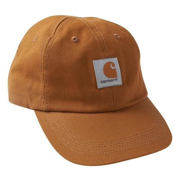 Kids' Carhartt Canvas Adjustable Work Stretch Fit Hat Baby Brown | Scheels Sports
