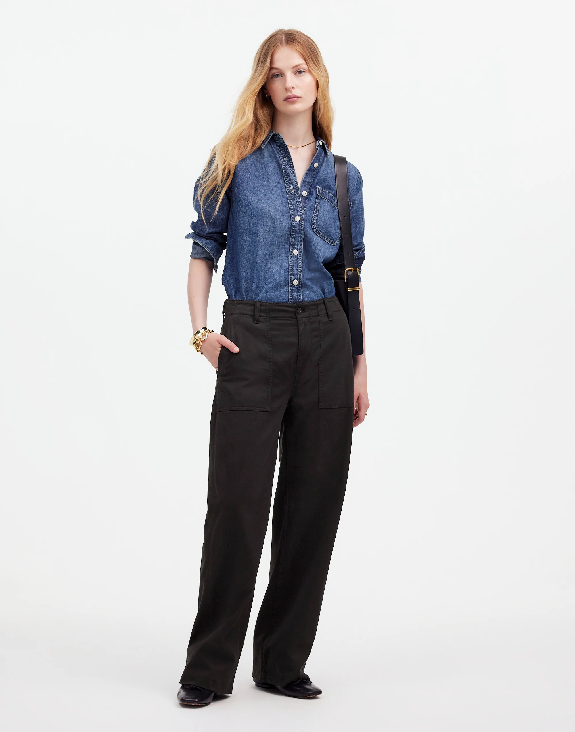 Low-Slung Baggy Utility Pants | Madewell