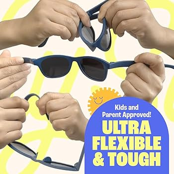 BABY SUNNIES Polarized Toddler Sunglasses Boys & Girls - Unbreakable, For Kids - UV Protection | Amazon (US)