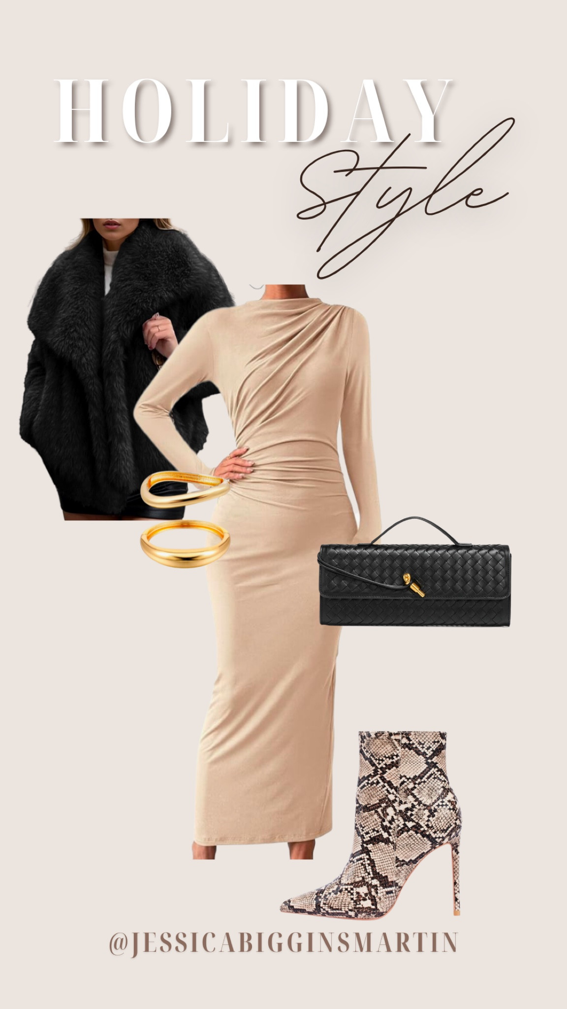 Chic Amazon holiday style 

Christmas, New Year’s Eve, NYE, outfit idea, inspiration, party, date, fashion, ootd, faux fur, look for less, designer inspired, neutral 

#Founditonamazon 

#LTKStyleTip #LTKParties #LTKHoliday