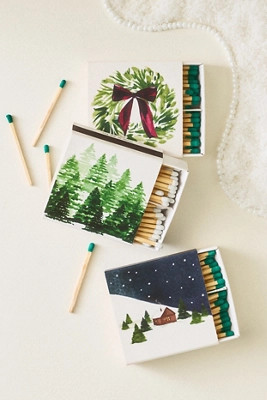 Abigail Jayne Holiday Mini Matches, Set of 3 | Anthropologie (US)