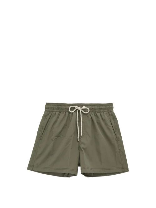 Atalaye - Fregate Recycled-ripstop Swim Shorts - Mens - Dark Green | Matches (UK)