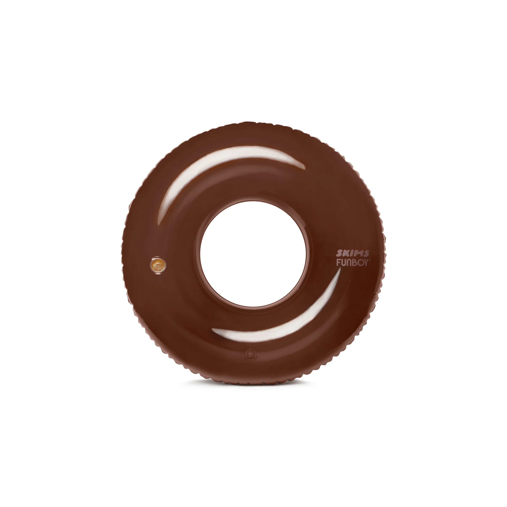 FUNBOY X SKIMS VINTAGE TUBE FLOAT | COCOA AND CLEAR | SKIMS | SKIMS (US)