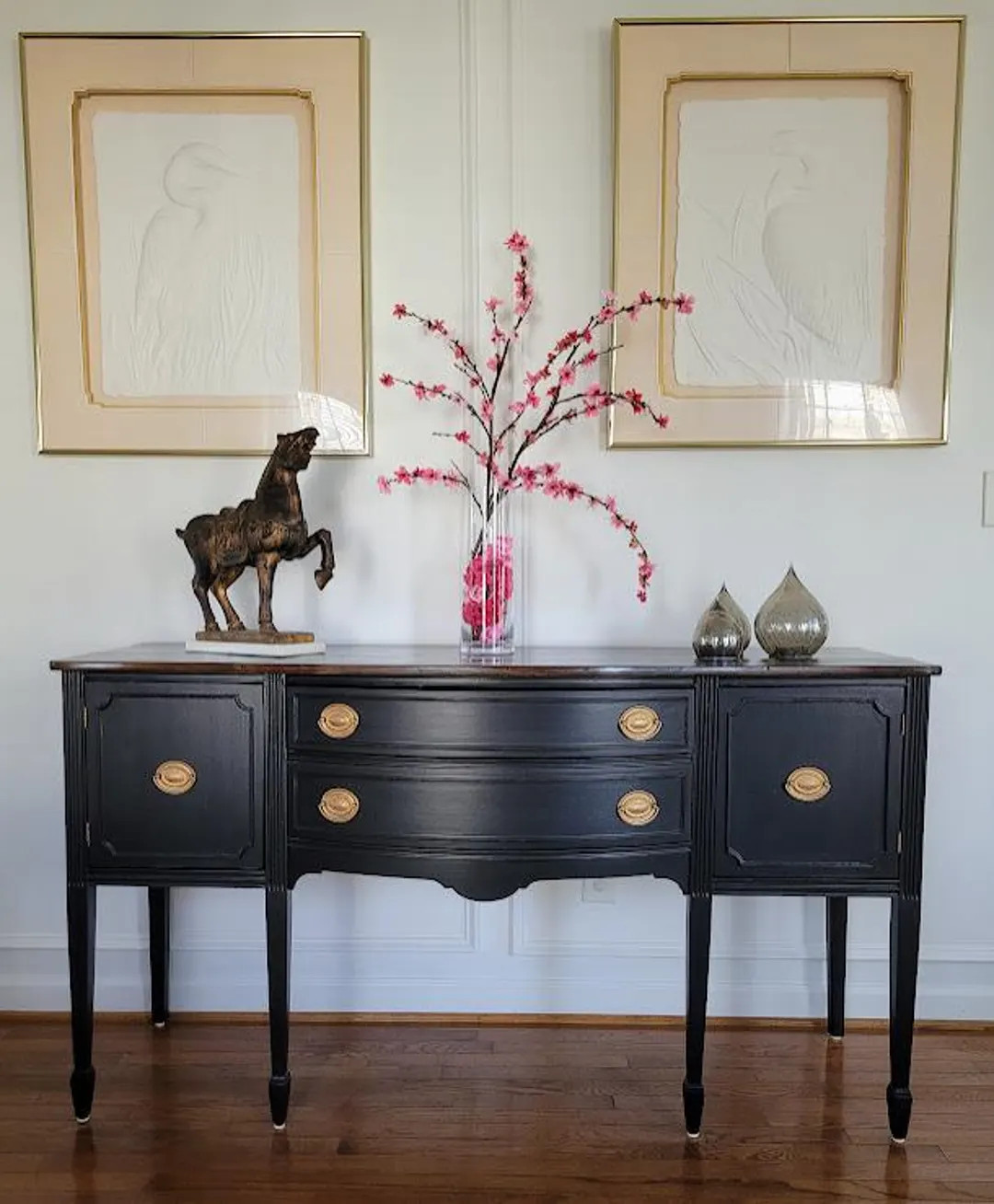 Vintage Hepplewhite Style Buffet - Etsy | Etsy (US)