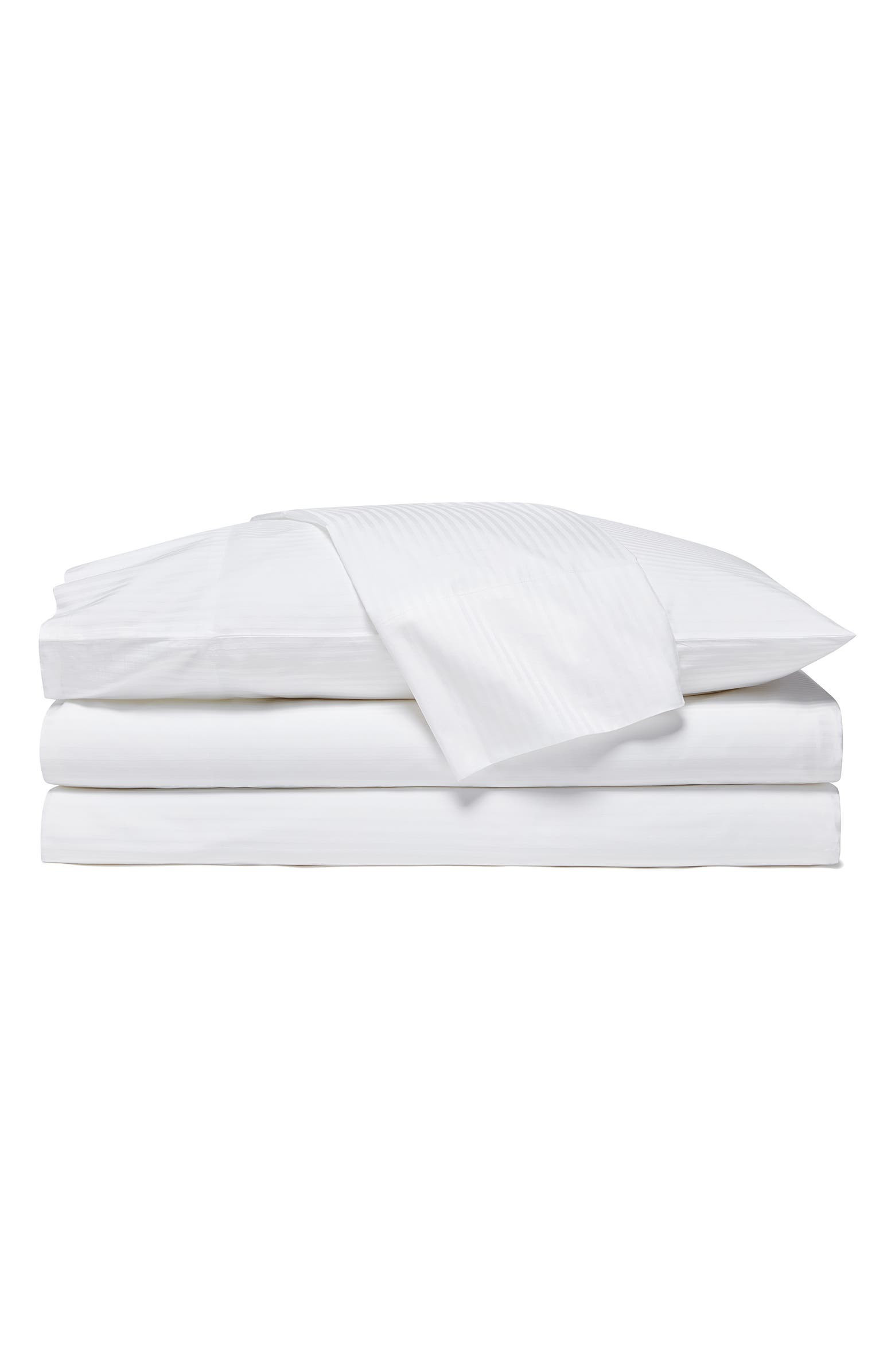 Signature Embroidered Stripe Duvet Set | Nordstrom